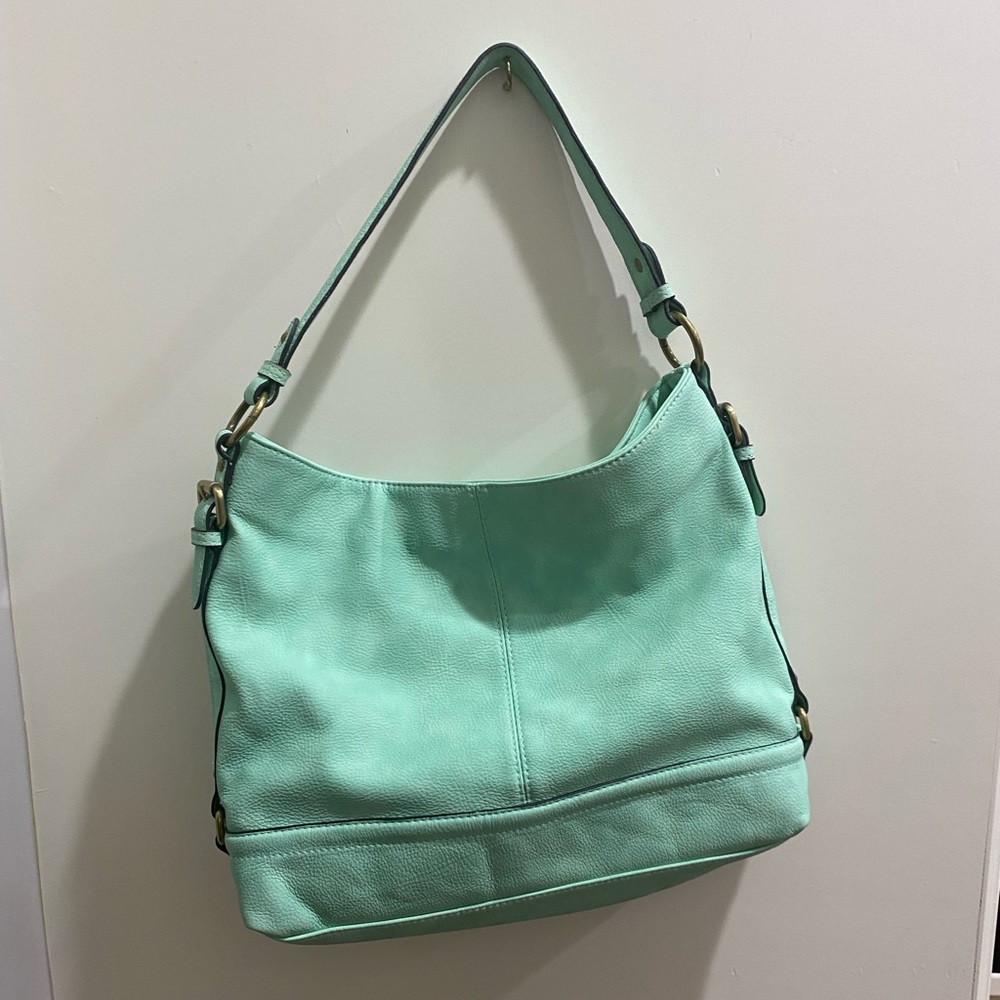 Merona Mint Green Hobo Handbag